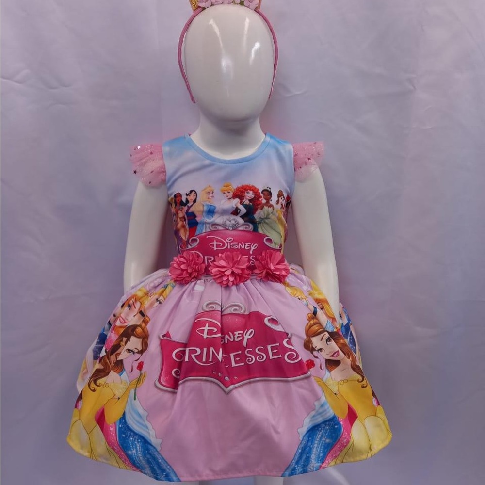 Disney Princess Pink Dress with Headband